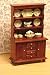 Dollhouse Miniature Kitchen Cupboard Filled