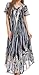 Sakkas Ronny Lace Embroidered Cap Sleeve Tie Dye Wash Caftan Dress/Cover Up