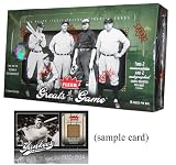 2006 Upper Deck Fleer Greats of the Game Baseball Cards Unopened Hobby Box (15 packs/box, 5 cards/pack, 1 insert per pack, 2 memorabilia & 2 autographs per box)