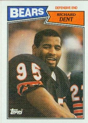 1987 Topps #56 Richard Dent - Chicago Bears (Football Cards)