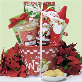 Santa!: Children's Holiday Christmas Gift Basket