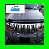 1999-2004 JEEP CHEROKEE CHROME TRIM FOR GRILL GRILLE 2000 2001 2002 2003 99 00 01 02... 