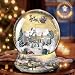 Thomas Kinkade Animated Village Christmas Musical Snowglobe