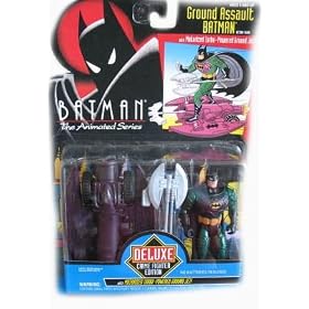 Batman the Animated Series Ground Assault Batman Action Figure by 
