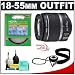 Electronics : Canon EF-S 18-55mm f/3.5-5.6 IS Zoom Lens + Accessory Kit for Canon EOS 40D, 30D, 20D, and Digital Rebel XT, XTi SLR Cameras