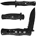 4.5 Inch Spring Assisted Tactical Pocket Knife - Black