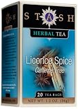 Stash Premium Licorice Spice Herbal Tea, Tea Bags, 20-Count Boxes (Pack of 6) by Stash Tea Company Best Prices