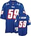Vincent Brown Blue Reebok NFL Premier Throwback New England Patriots Jersey - Large
