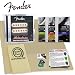 Fender Vintage Noiseless Strat Guitar Pickup Kit (099-2115-000) - Includes Planet Waves 3-Pick Sampl