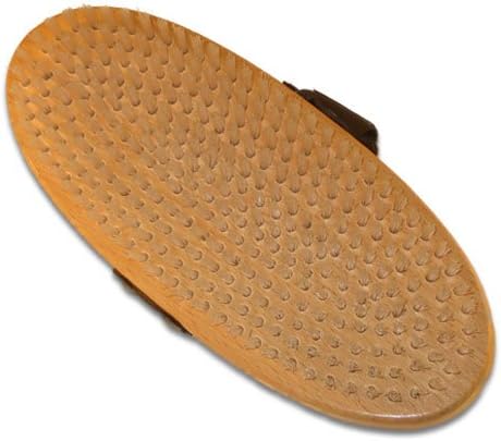 Oval Soft Nylon Ski Snowboard Brush with adjustable strap