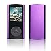 G.G.Martinsen Crystal-Faceted 16 GB Mini USB Port Slim Small Multi-Lingual Selection 1.8 LCD Portable Mp3/Mp4-Purple