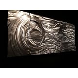 Modern-Wall-Art-Handsanded-Finish-Contemporary-Metal-Wall-Decor