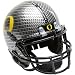 Schutt Oregon Ducks Silver Carbon Fiber Authentic Mini Helmet