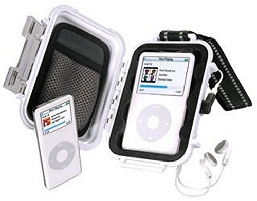 Pelican i1010 Waterproof Case for iPod (White)
