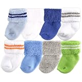 8-Pack Newborn Baby Socks, Boy [Apparel]