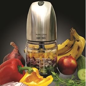 Duronic CH260SS Compact Stainless Steel Multi Chopper / mini Food Processor