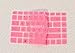 Bodu Colorful Keyboard Protector for HP Pavilion G4 G6 M4; Envy 4 6 15 Pro; DM4 DV4; HP 450 1000 2000; Presario 431 430 450 Q43 CQ57 CQ45,Pavilion TouchSmart 14-B137TX,242 G1 246 G1 (Pink)