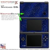 Nintendo DSi Skin Aluminum Panels Blue WraptorSkinz Skins (DSi NOT INCLUDED ....