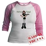 Delivery Nymph Goblin pizza Jr. Raglan by CafePress