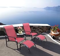Big Sale 5pc Ambiance Steel Outdoor Seating Set By Pride Family