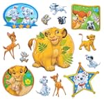 14 Stk. 3-D Sticker - Disney Bambi 10...