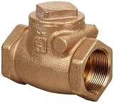 Milwaukee Valve 509T Series Bronze Swing Check Valve, Class 125, 1/2