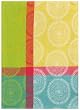 100% Cotton Jacquard Dandelion Yellow Dishtowel 18" X 28" Set / 6