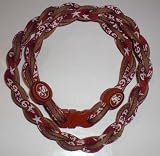 San Francisco 49ers Titanium Twist Tornado Necklace 21 inch