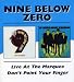 Live at the Marquee/Don't Point Your Finger