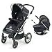 Rock Star Baby Infinity Stroller Black
