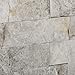 Silverado Gray Marble 2 X 6 Split-Faced Brick Mosaic Tile - 6