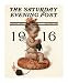 New Year's Baby, c.1916: Knitting Art Giclee Poster Print by Joseph Christian Leyendecker, 28x34