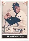 1983 ASA Willie Mays 12 #1 Willie Mays {The Willie Mays Story} Autograph Card - New York Mets (Autographed - Serial #'d to 2000 - Baseball Cards)