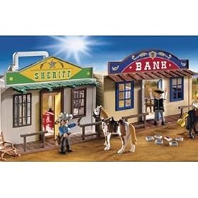 Playmobil Take Along Western City 4398
