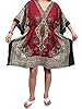 Mogul Bohemian Kaftan Dresses Short Caftan Cover up Tunic Beach Dress