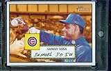 2001 Topps Heritage # 166 Sammy Sosa Chicago Cubs Baseball Card - Mint Condition - Shipped In Protective ScrewDown Case!