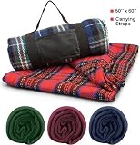 Outdoor Picnic Blanket w/ Built in Carrying Straps