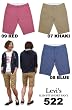 LEVI'S RED TAB リーバイス レッドタブ SLIM FIT SHORT PANT スリムフィット ショーツ(チノ&オックスフォード)