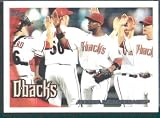 2010 Topps Baseball Card # 539 Arizona Diamondbacks TC - Arizona Diamondbacks ( Team Celebration ) MLB Trading Card in Protective Screwdown Case!