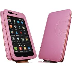 Samsung Galaxy S 2 II i9100 Novoskins iStyle Premium PU Leather Cuir Magneta Card Holding Flip Case Pink/ Rose