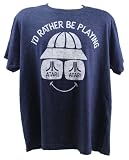 Old Navy I'd Rather Be Playing Atari Vintage Style Video Game Tee - Large - Blue