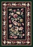 Milliken Chelsea 4 x 5 Oval Onyx Area Rug Milliken Chelsea 4 x 5 Oval Onyx Area Rug