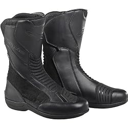 Alpinestars Net Air Men's Leather/Mesh Street Motorcycle Boots - Black
