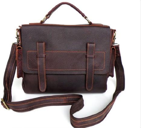 Genuine Leather full Grain unisex Messenger bag