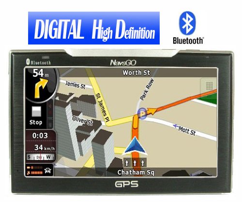 GO790 Digital High Definition GPS Navigation System USA/Canada Package