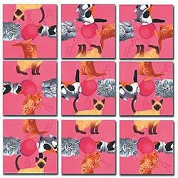 Kittens Scramble Squares Puzzle