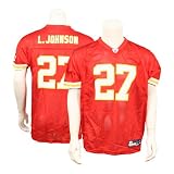Kansas City Chiefs Larry Johnson Number 27 Youth Printed Jersey -Large (14-16)