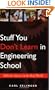 Stuff You Don't Learn in Engineering School: Skills for Success in the Real World