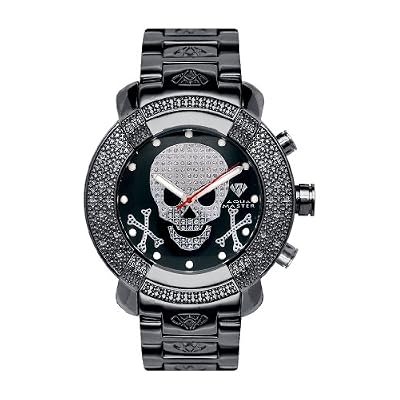 Aqua Master 20 Diamond Skull Watch
