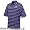 Nike Kansas State Wildcats Purple Striped Conference Performance Polo